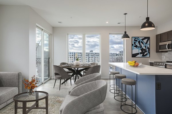 living room at Evoni Apartments 