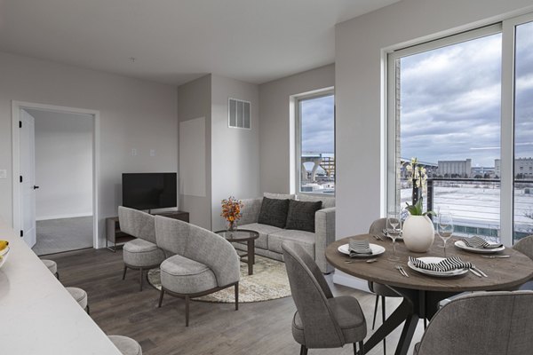 living room at Evoni Apartments 