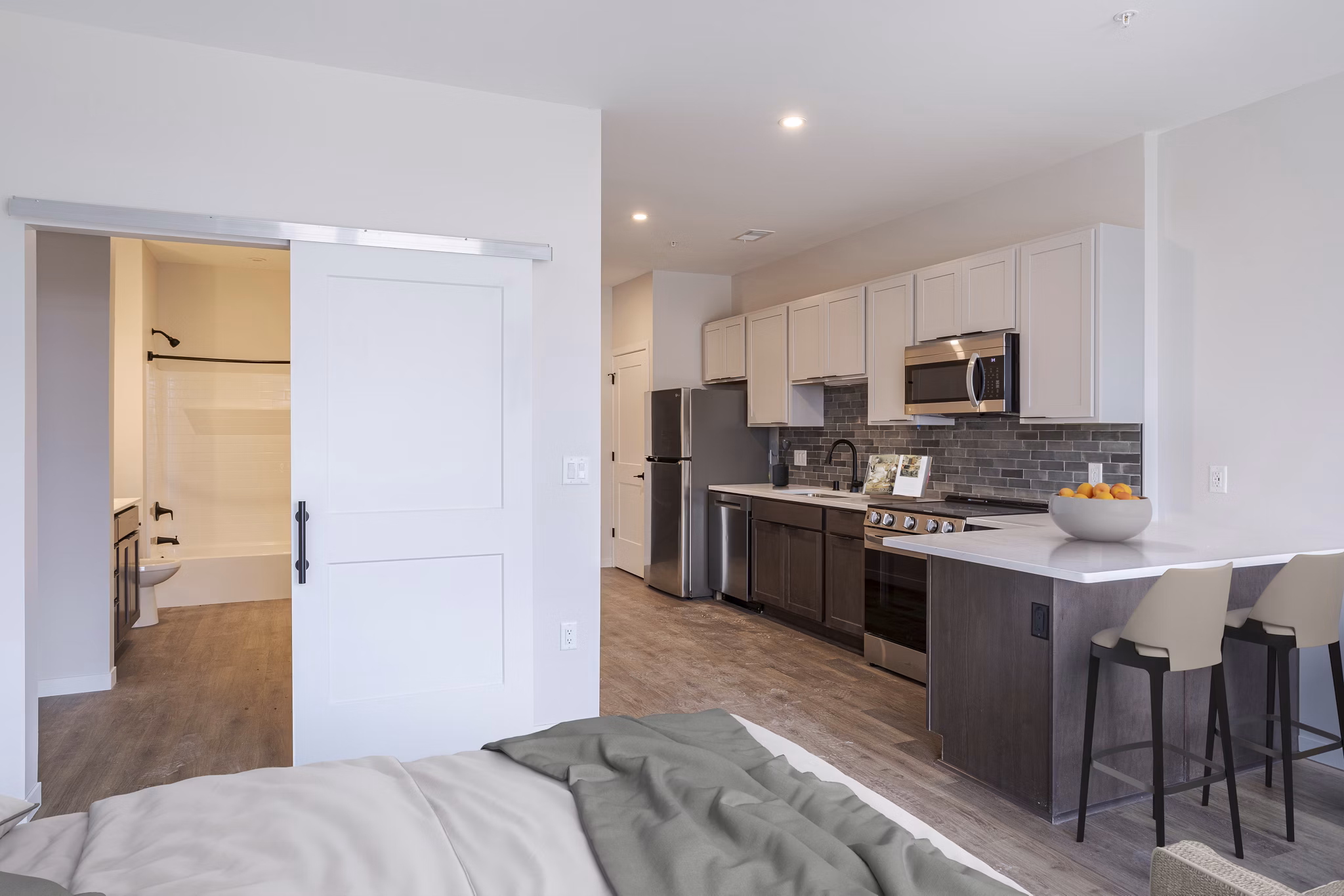 living room at Evoni Apartments 