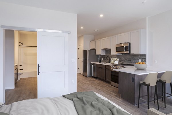 living room at Evoni Apartments 