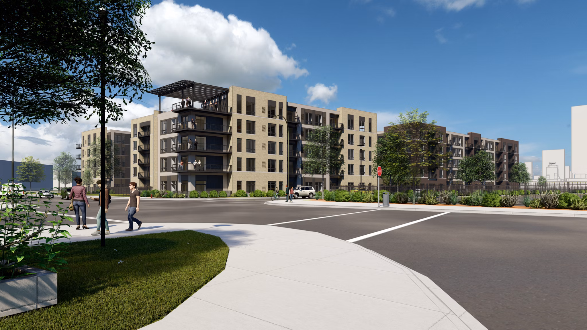 rendering at Evoni Apartments 