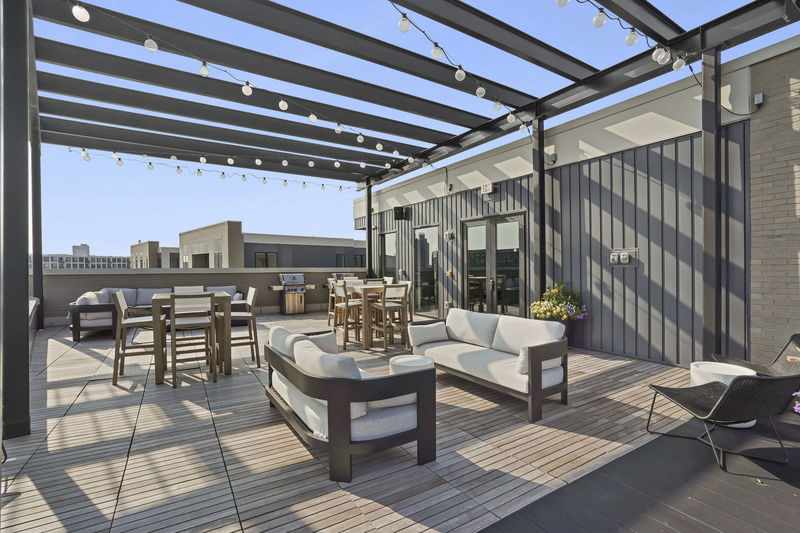 Roof deck at Evoni Historic Third Ward Apartments (2 of 2)