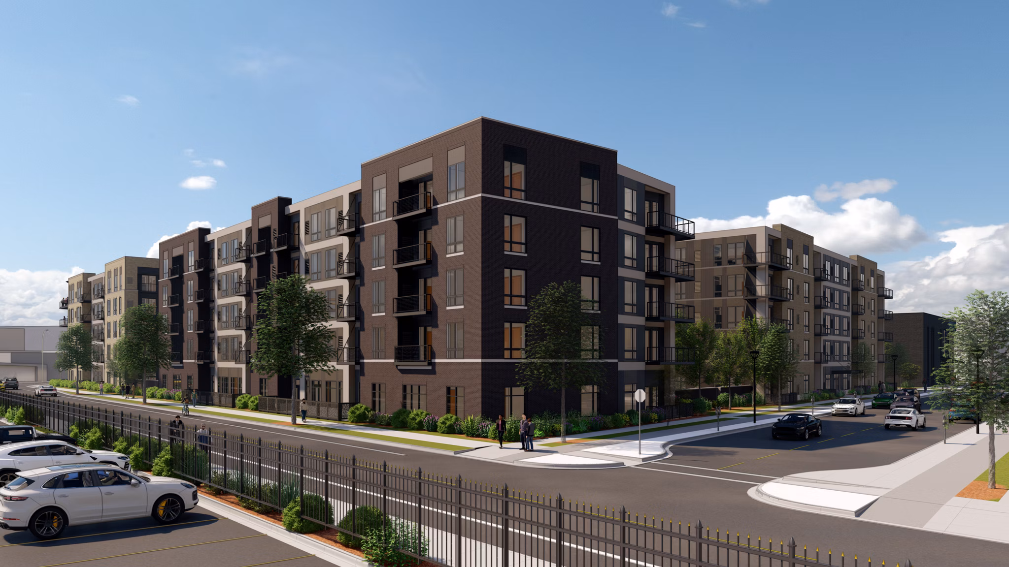rendering at Evoni Apartments 