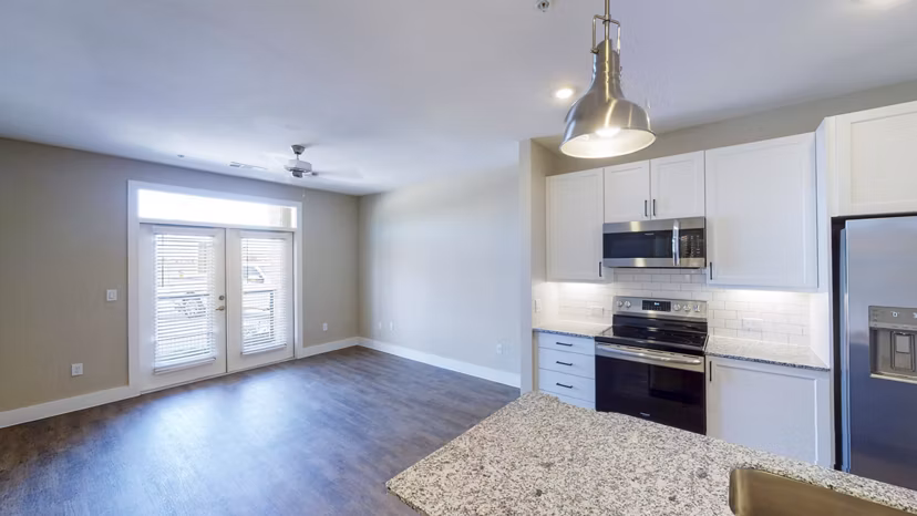 dining room at Granary Flats Apartments