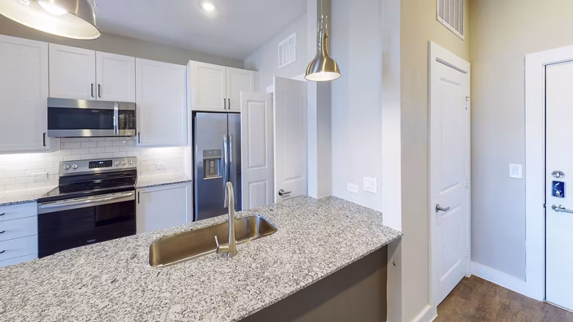 kitchen at Granary Flats Apartment