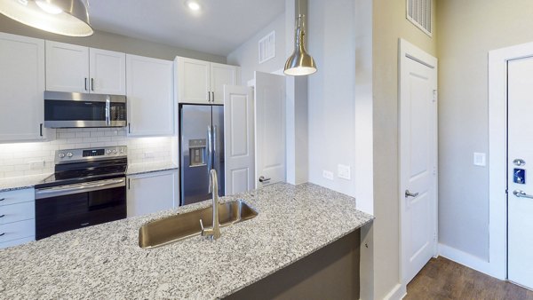 kitchen at Granary Flats Apartment