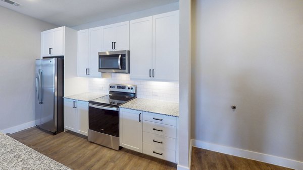 kitchen at Granary Flats Apartment