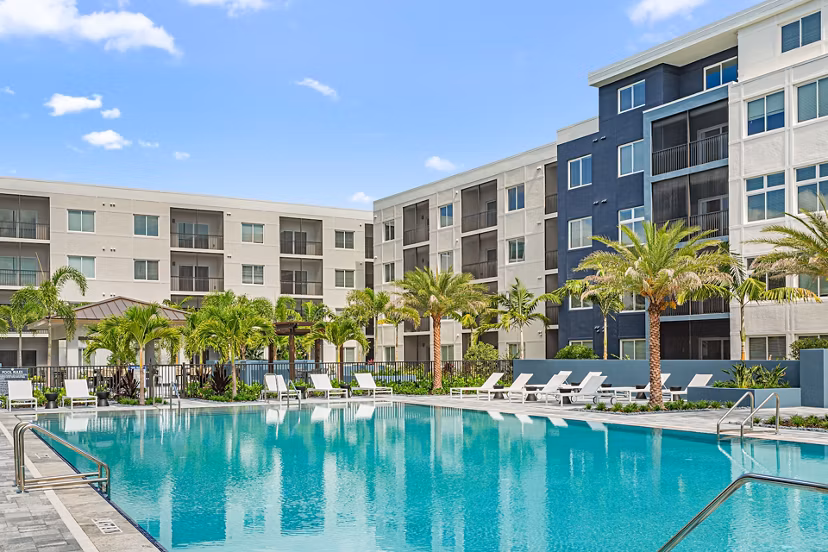 rendering for Hammock Park Apartments