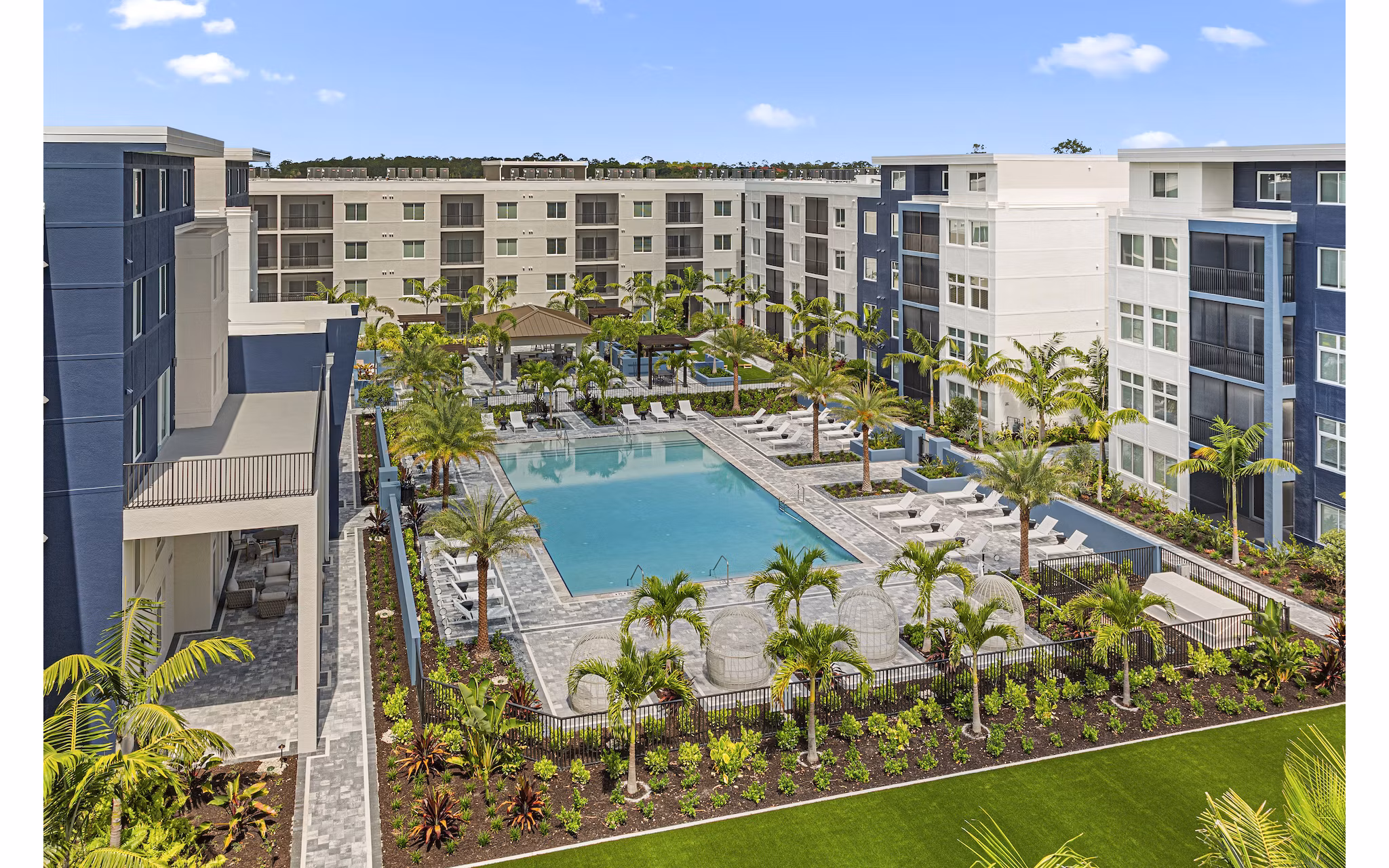 rendering for Hammock Park Apartments