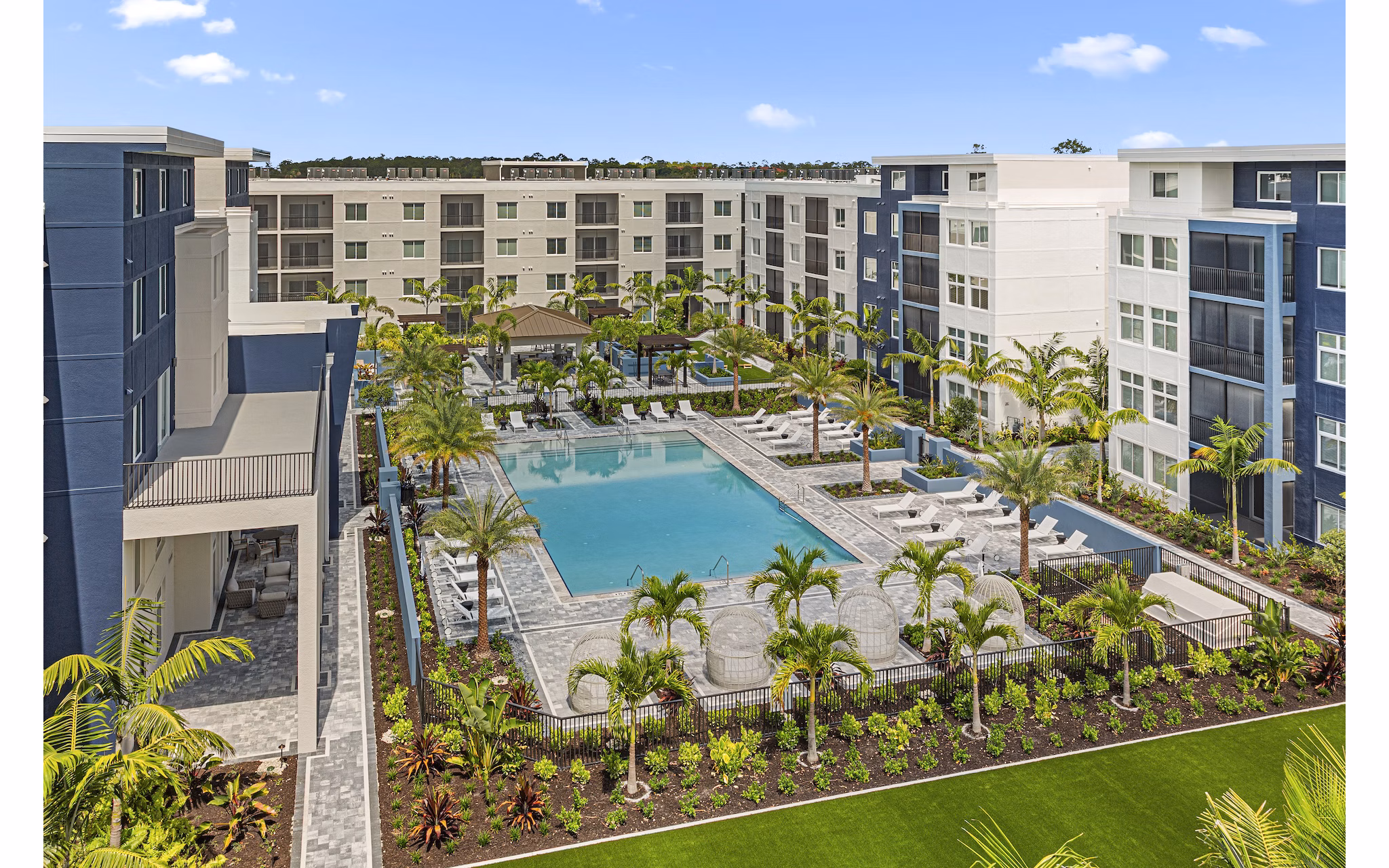 rendering for Hammock Park Apartments