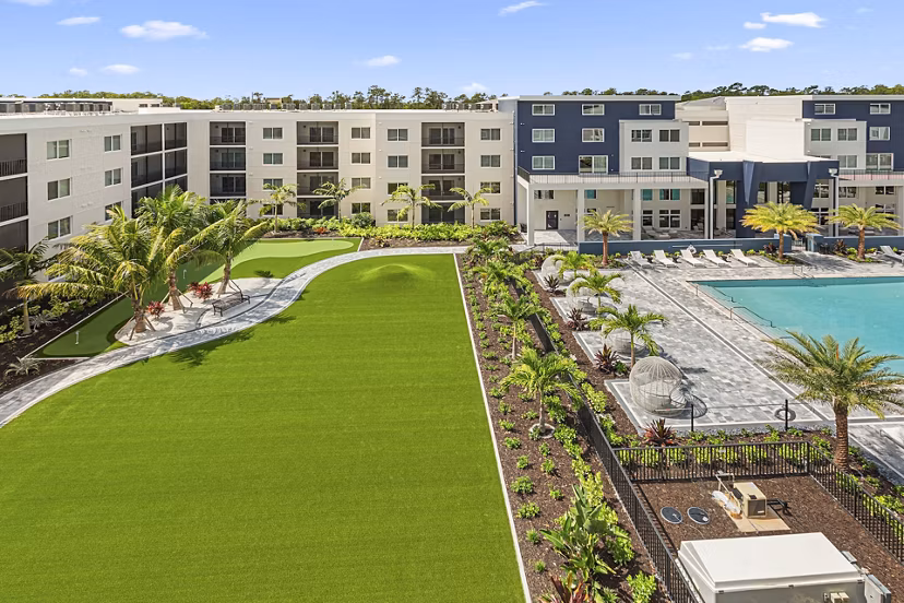 rendering for Hammock Park Apartments