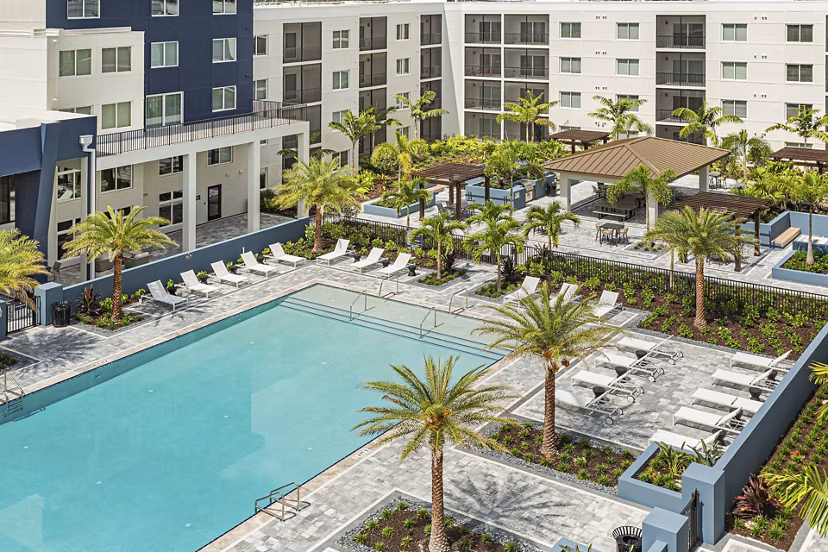 rendering for Hammock Park Apartments