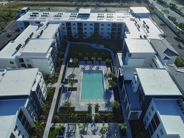 view at Hammock Park Apartments 
