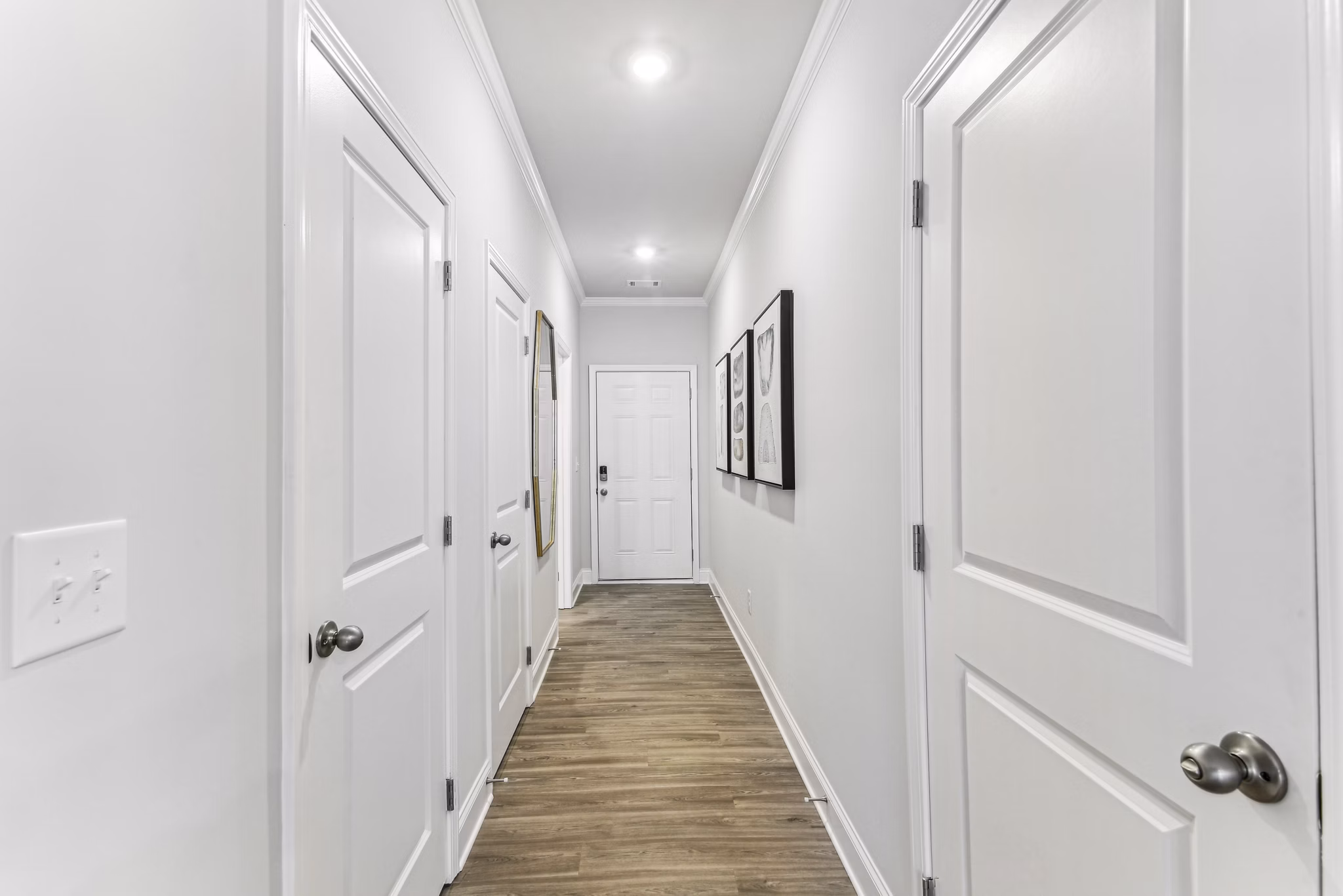 lobby at The Residences on Warren Apartments