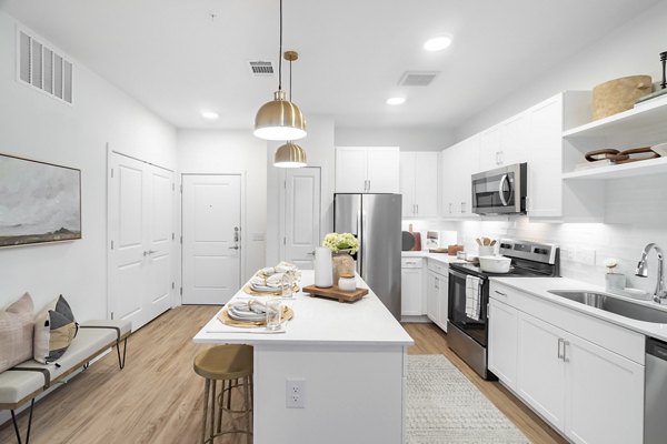 kitchen at Citizen House East Lake Apartments 