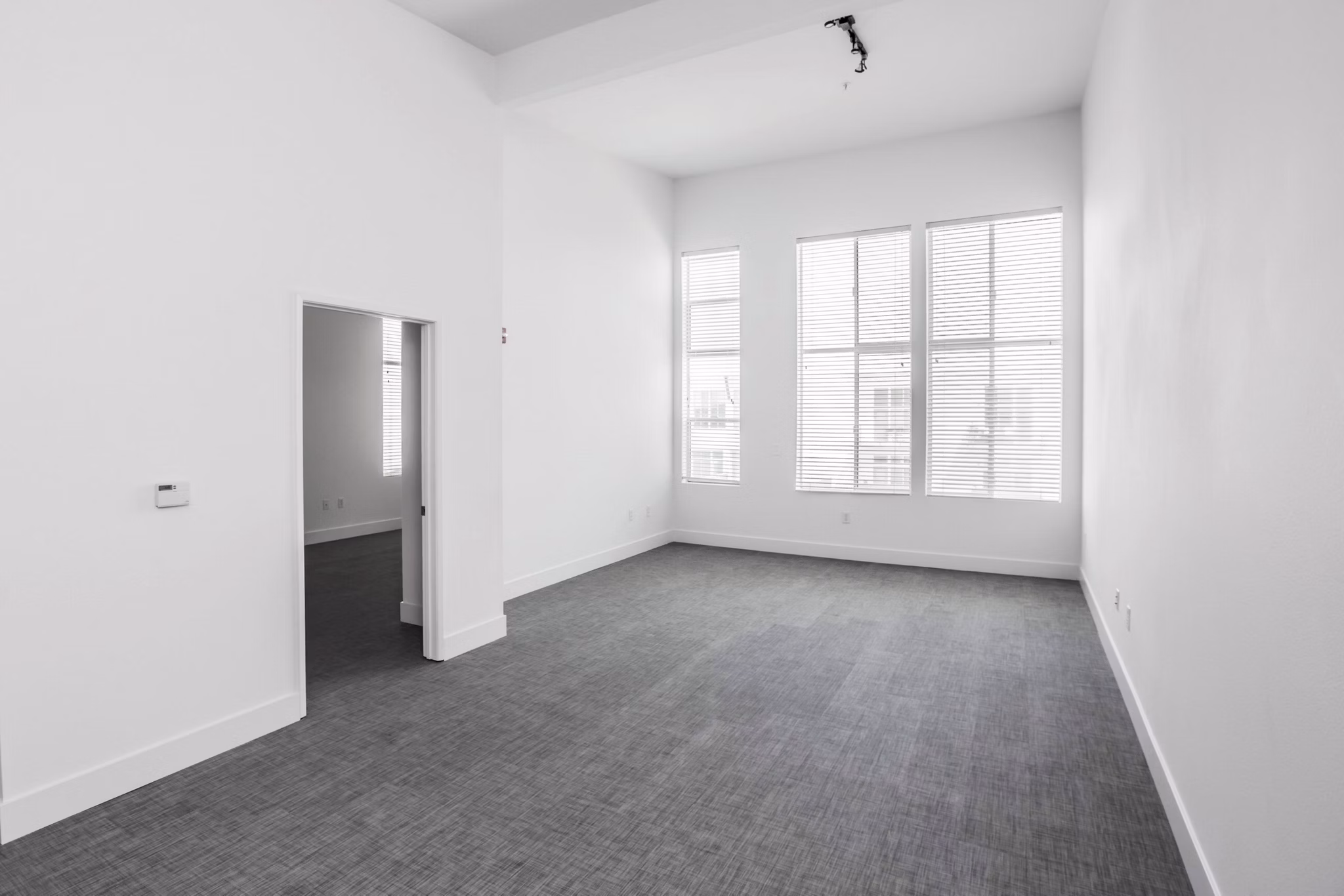 bedroom at Lofts at NoHo Commons Apartments