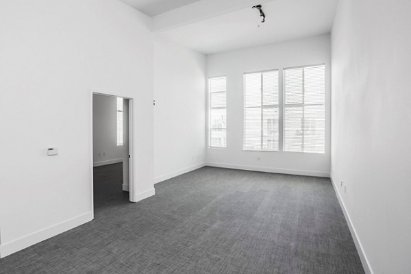 bedroom at Lofts at NoHo Commons Apartments