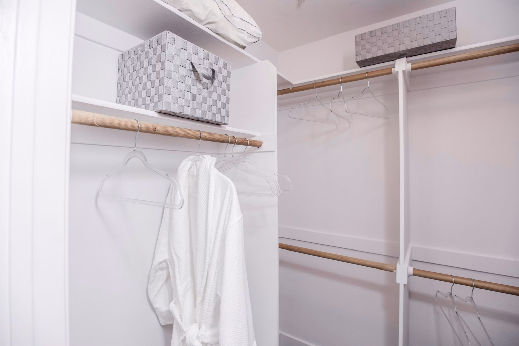closet at Lofts at NoHo Commons Apartments