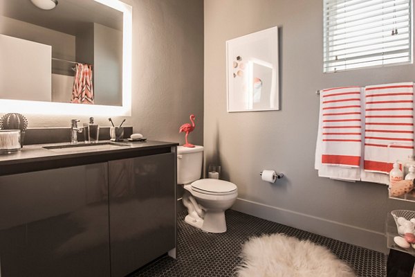 BATHROOM at Lofts at NoHo Commons Apartments