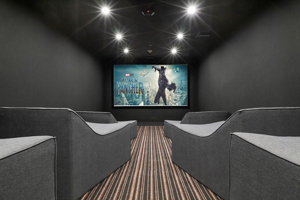 theater at Lofts at NoHo Commons Apartments