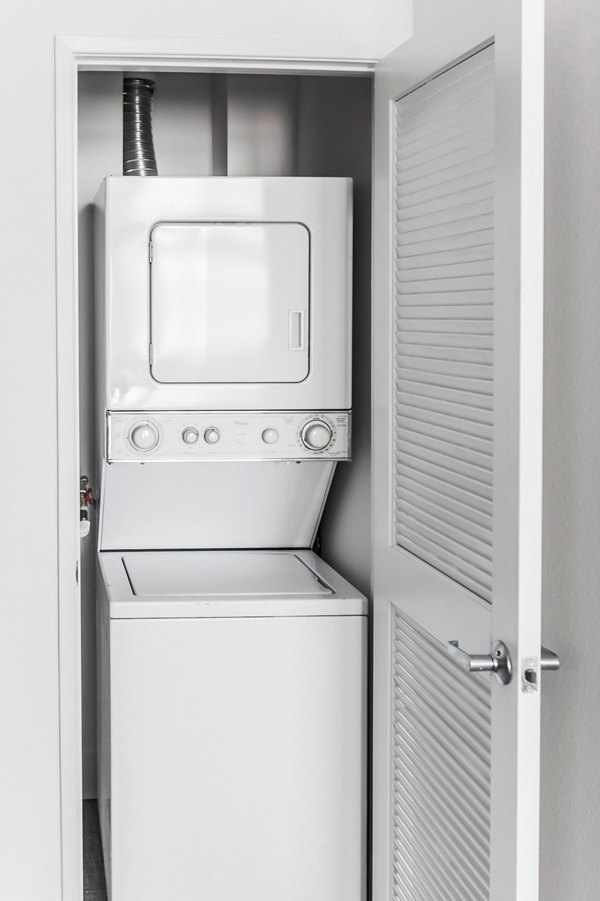 laundry facility at Lofts at NoHo Commons Apartments