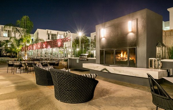 patio at Lofts at NoHo Commons Apartments