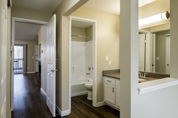 bathroom at Avana Birch Pointe Apartments