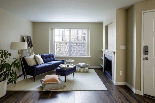 living room at Avana Birch Pointe Apartments