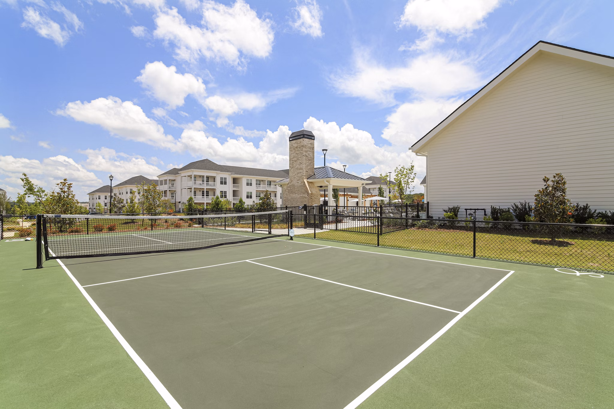 sport court at The Stafford Apartments