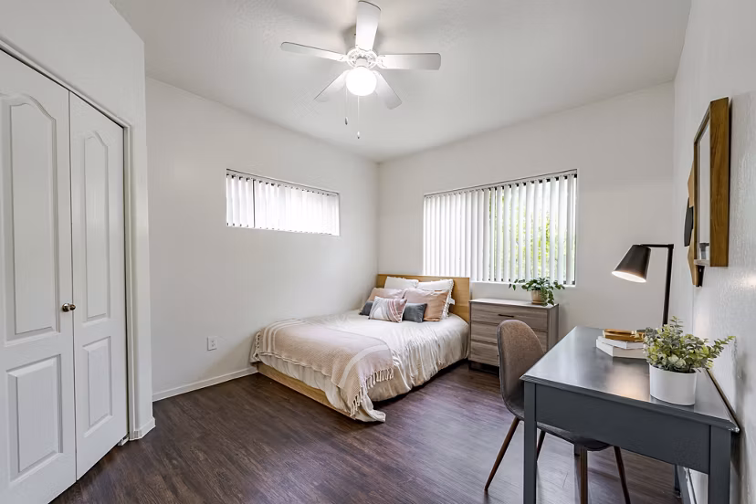 bedroom at The Ridge at Clear Creek Apartments