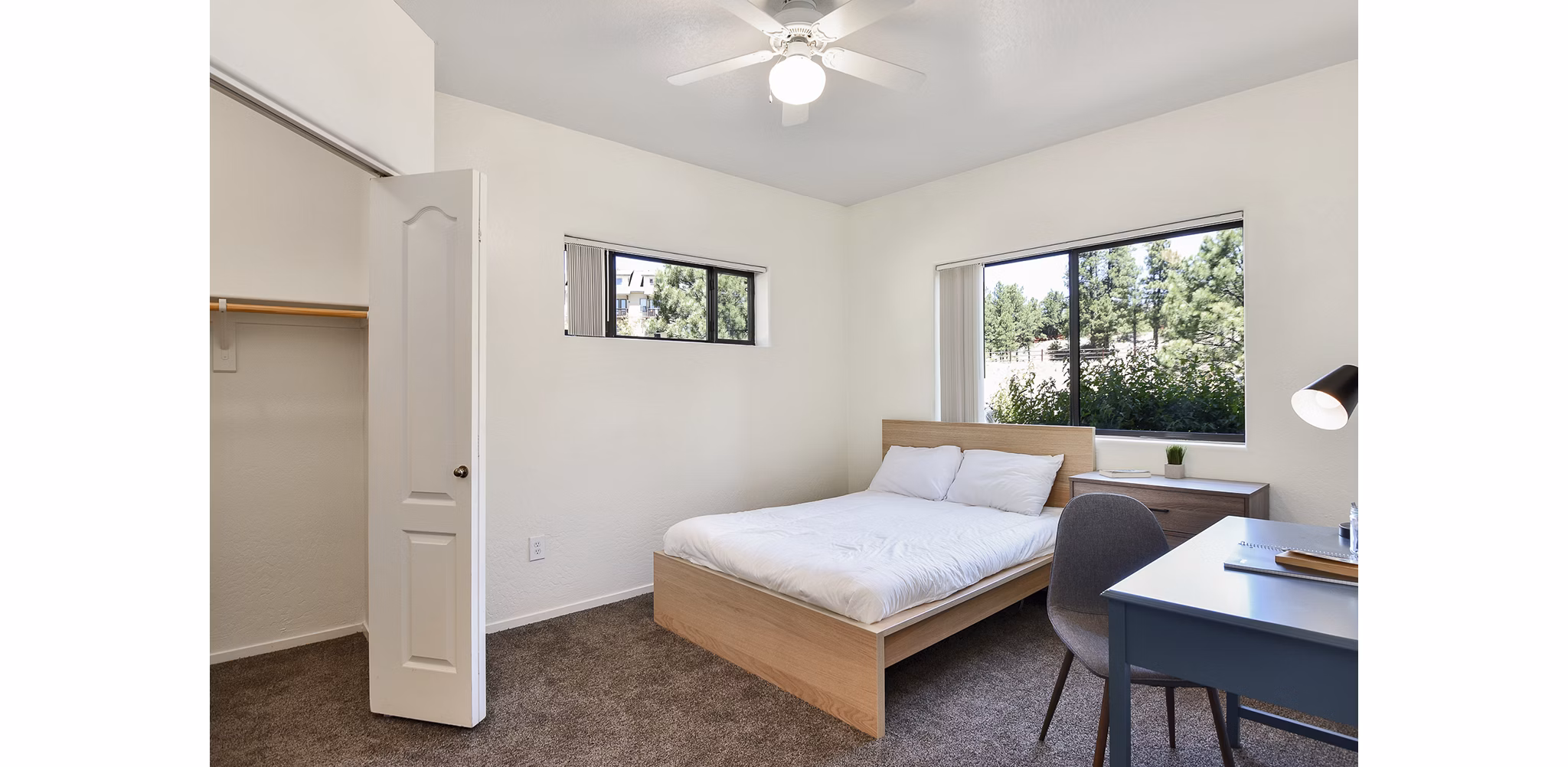 bedroom at Clear Creek Village Apartments Apartments