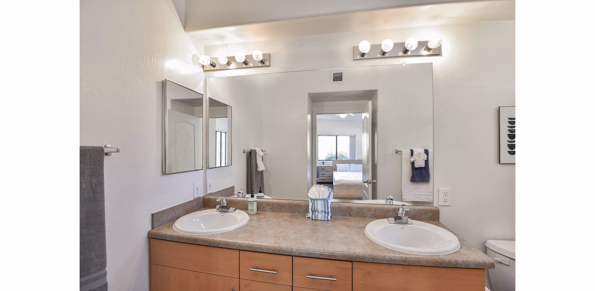 bathroom at Clear Creek Village Apartments Apartments