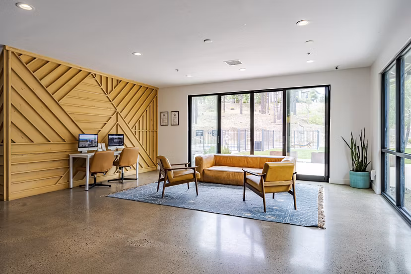 clubhouse at The Ridge at Clear Creek Apartments