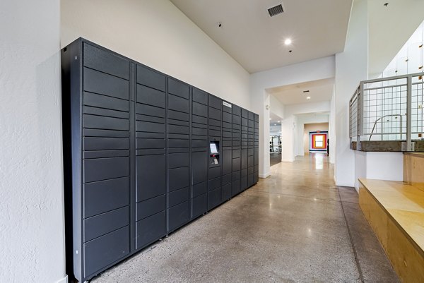 mail room at The Ridge at Clear Creek Apartments