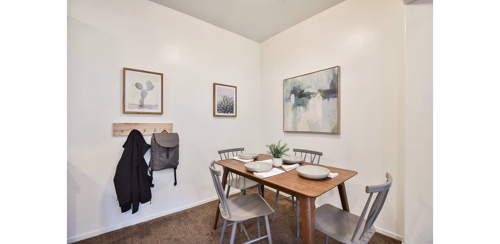 dining room at Clear Creek Village Apartments