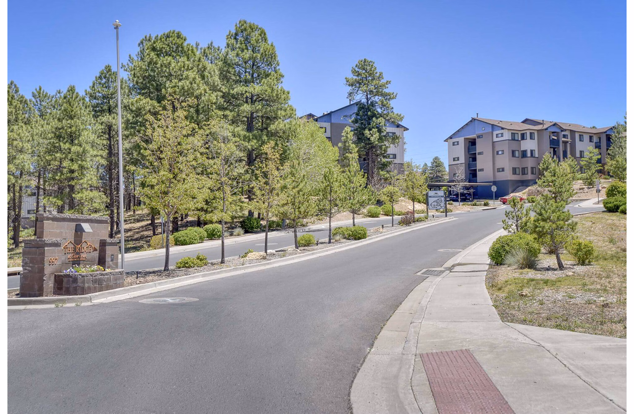 building at The Ridge at Clear Creek Apartments