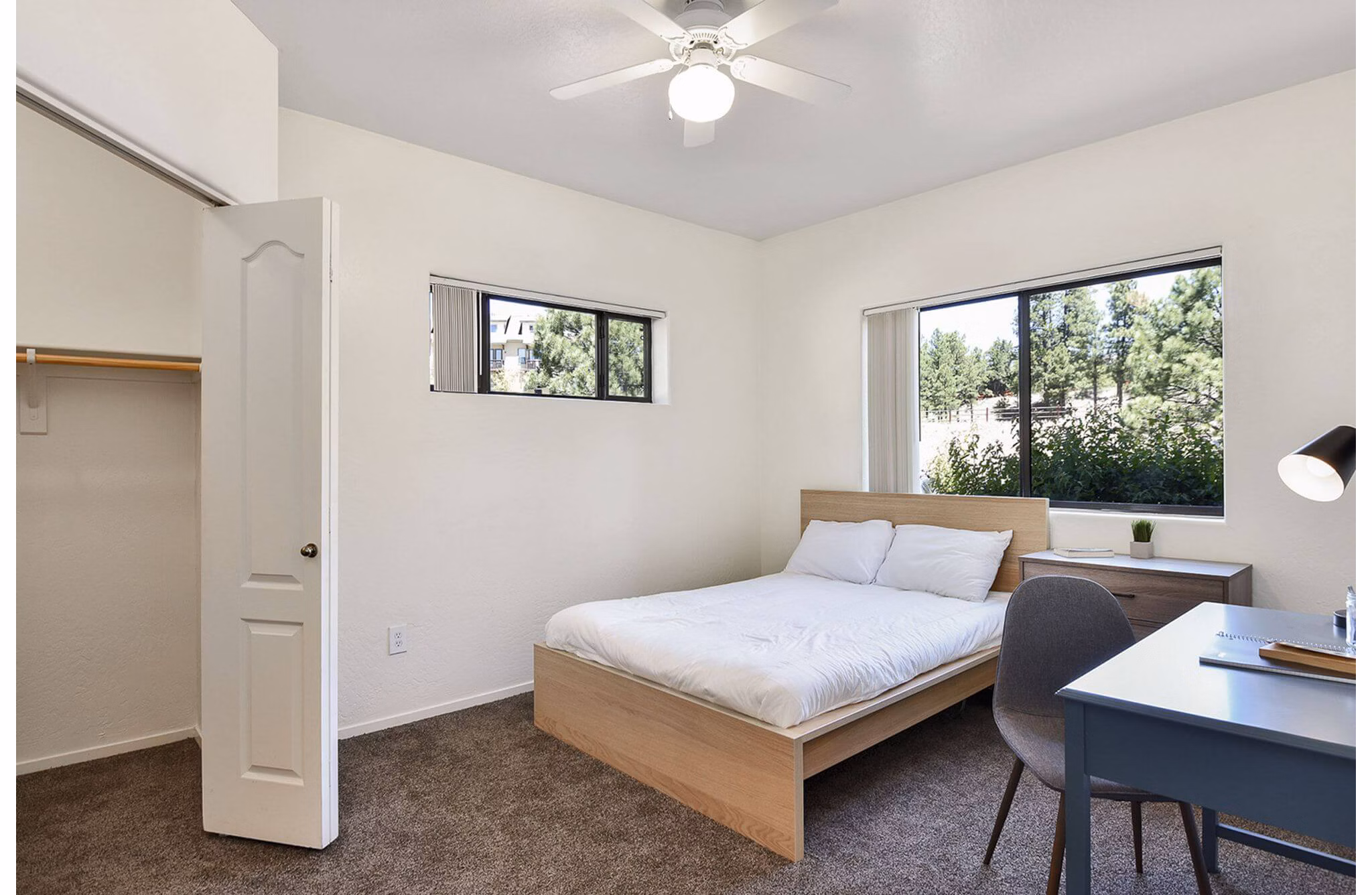 bedroom at The Ridge at Clear Creek Apartments