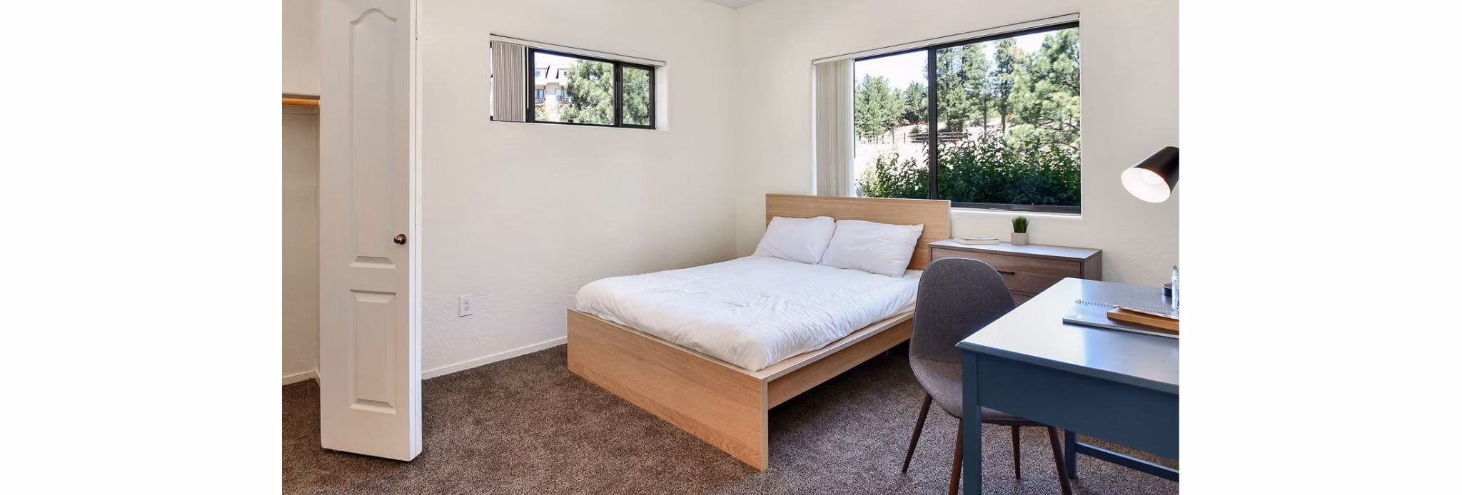 bedroom at The Ridge at Clear Creek Apartments