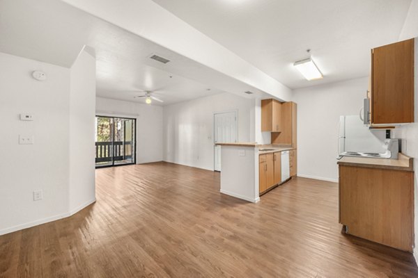 Living room at The Ridge at Clear Creek Apartments