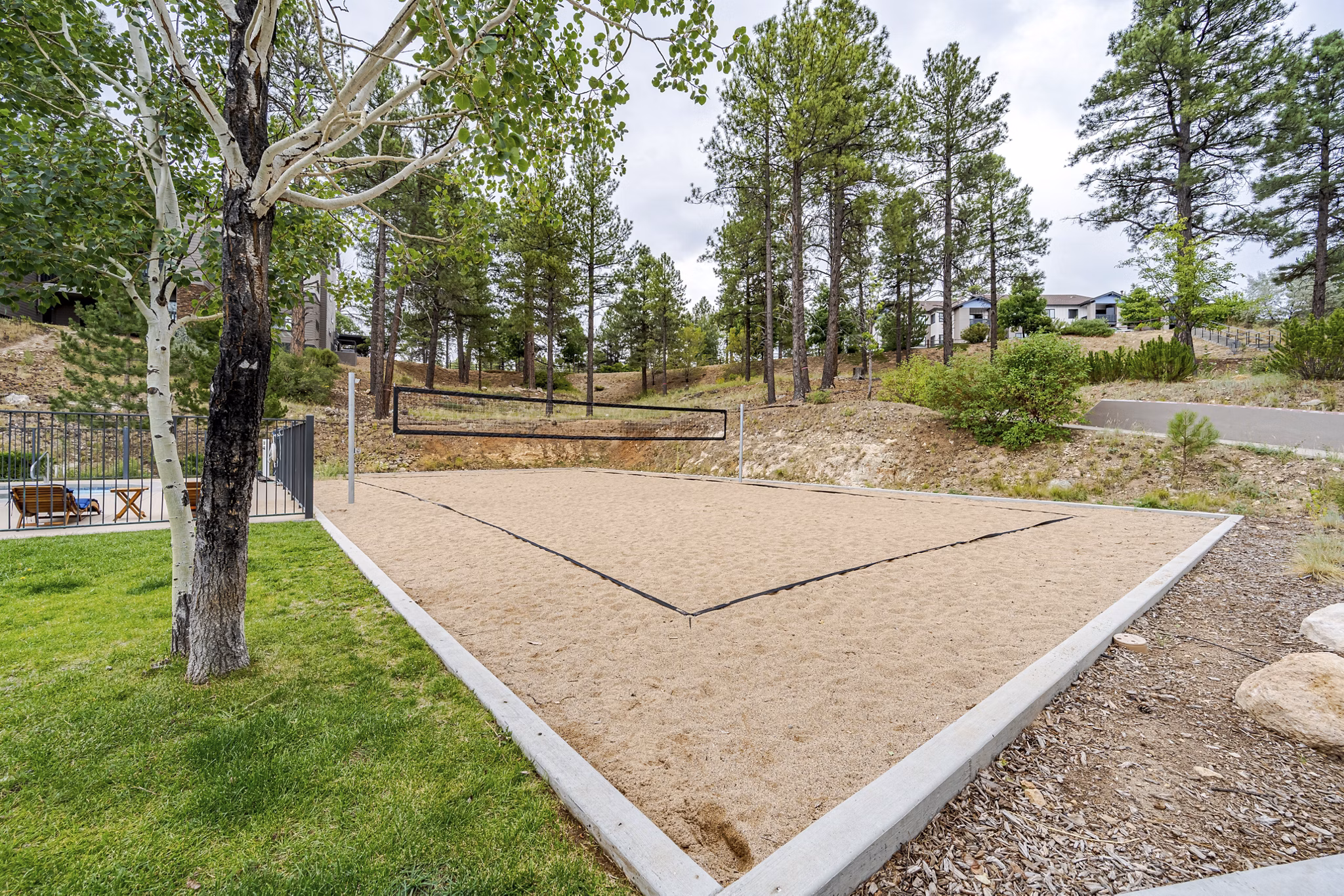 Recreational Area at The Ridge at Clear Creek Apartments