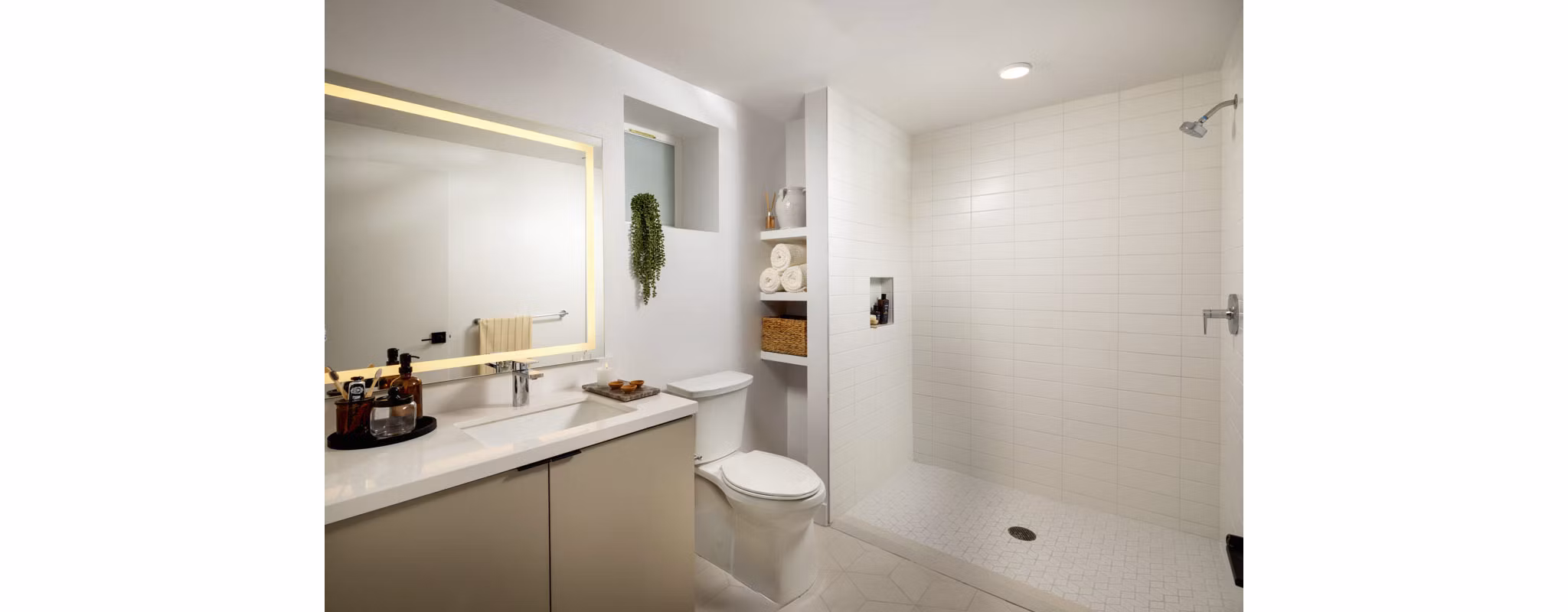 bathroom at LUCA Apartments 