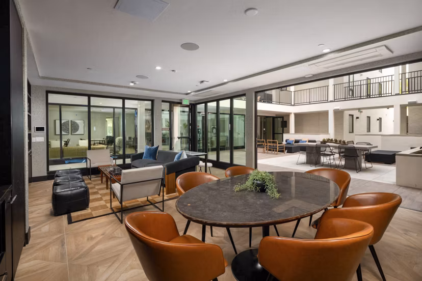clubhouse at LUCA Apartments 
