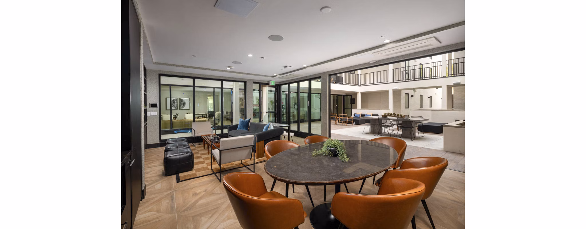 clubhouse at LUCA Apartments 