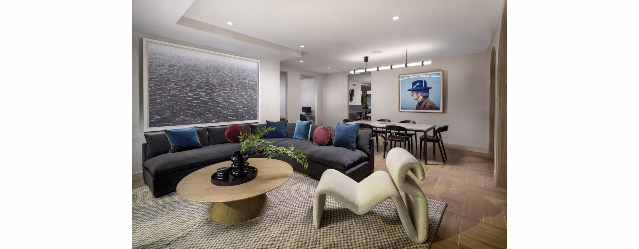 clubhouse at LUCA Apartments 