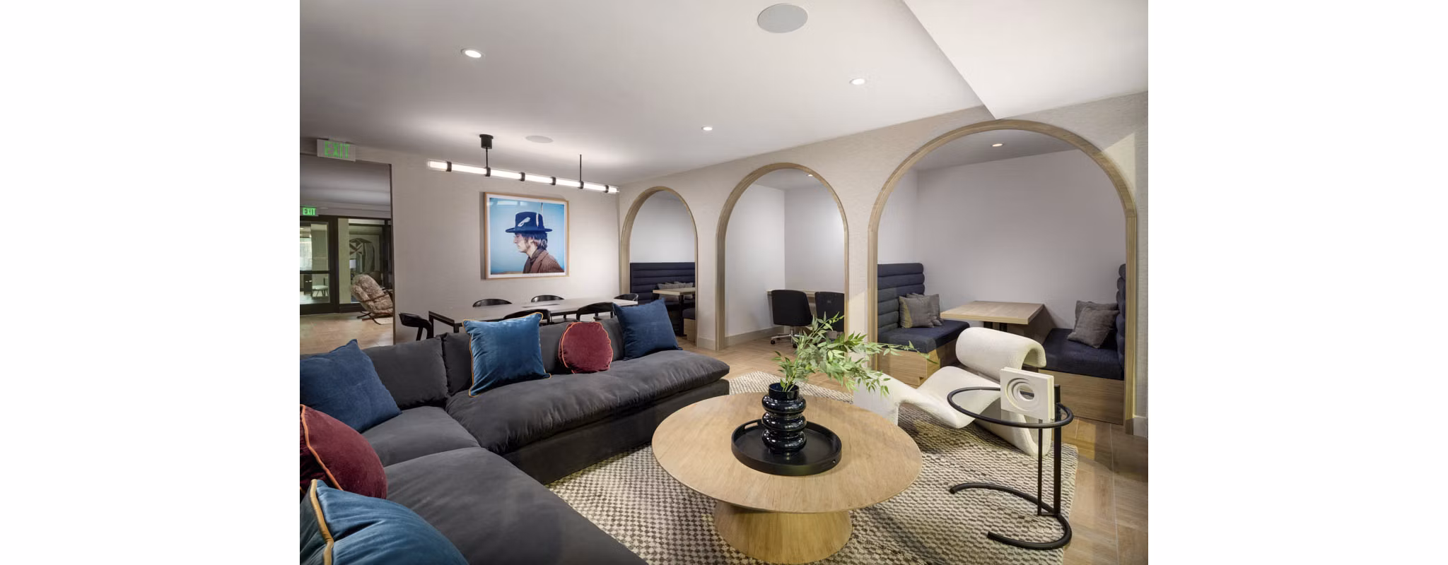 clubhouse at LUCA Apartments 