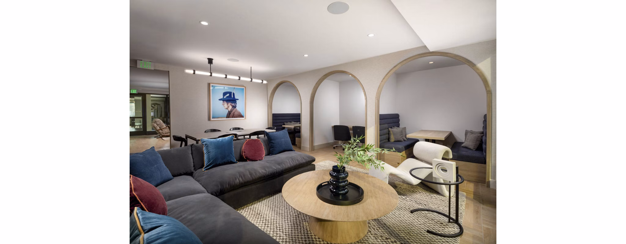 clubhouse at LUCA Apartments 