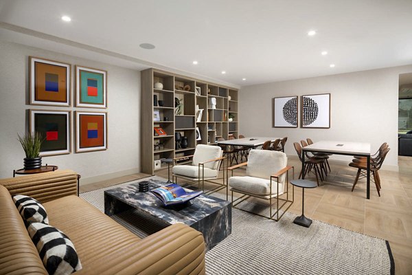 clubhouse at LUCA Apartments 