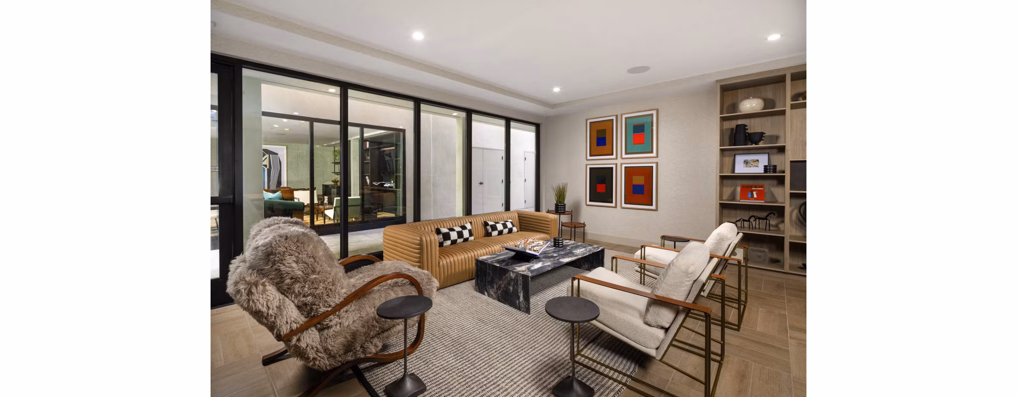 clubhouse at LUCA Apartments 