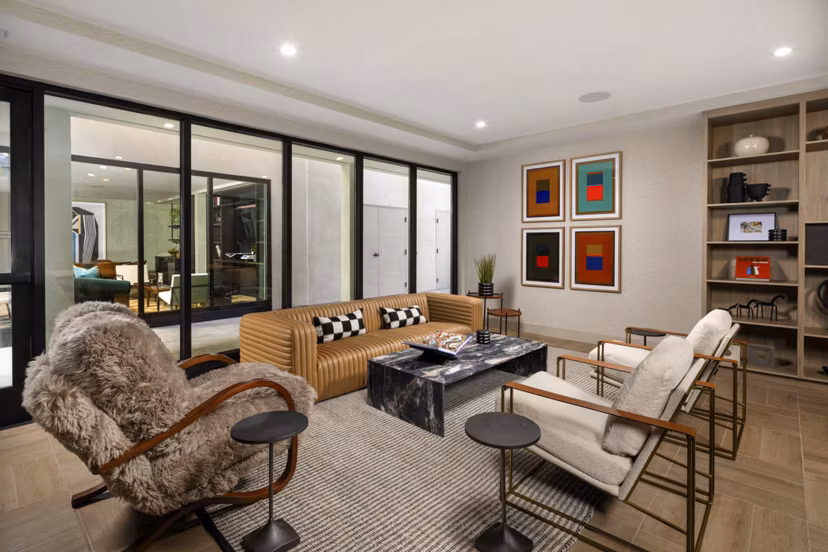 clubhouse at LUCA Apartments 