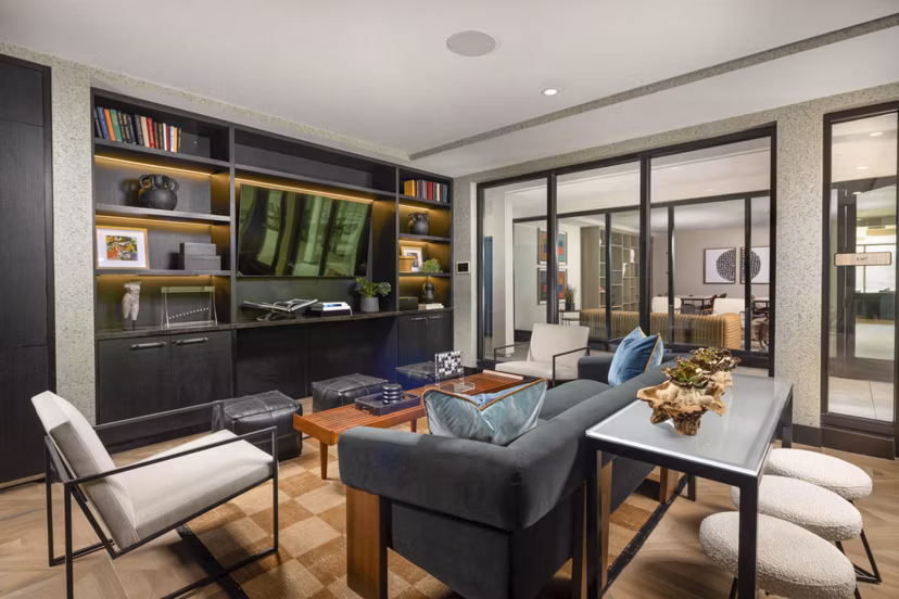 clubhouse at LUCA Apartments 